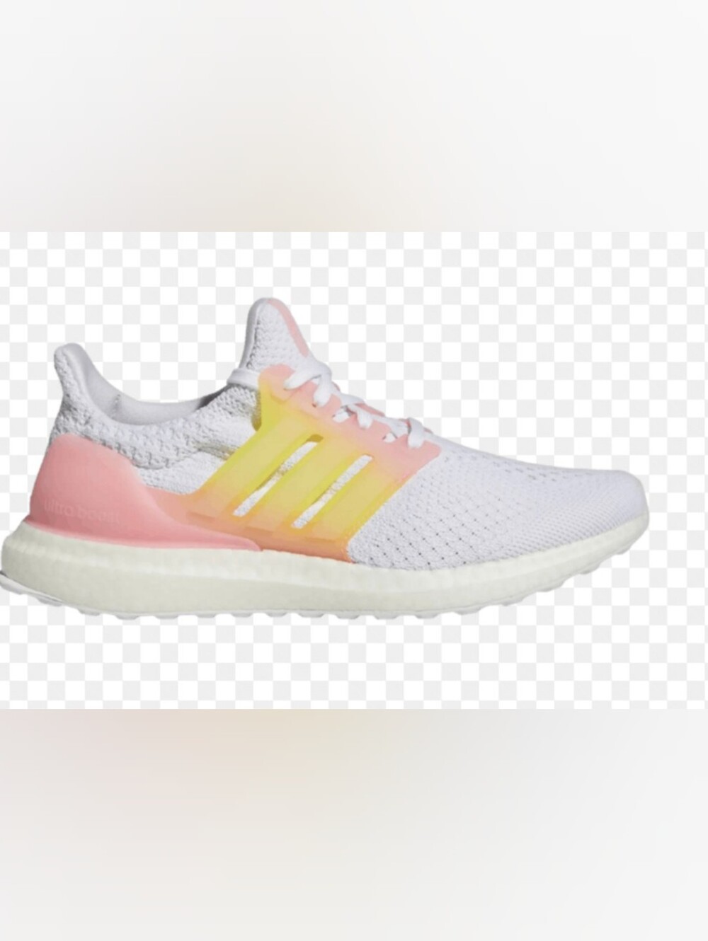 Adidas Women's UltraBoost 5.0 DNA 'White Beam Pink' size 6.5